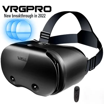 VRGPro X7 3D Каска, очила за виртуална реалност, 3D очила, Очила за виртуална реалност, слушалки виртуална реалност за Google Cardboard 5-7 ' Mobile с оригиналната кутия