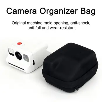 Чанта за съхранение на камера Ударопрочная, устойчиво на надраскване, устойчиво на падане на Мека вътрешна част с подвижна каишка Удобна чанта за фотоапарат Polaroid