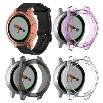 Мека защитна рамка за смарт часовници на Garmin Venu 2/2S, защитен калъф за часа на Garmin Vivoactive 4S / 4, дело на корпуса