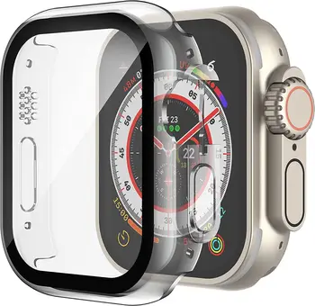 Защитно Фолио за екран от закалено Стъкло За Apple Watch Series 8 Ultra 6 7 SE 5 на 45 мм 41 мм 44 мм и 49 мм 40 мм и 49 ММ Защита на Фим