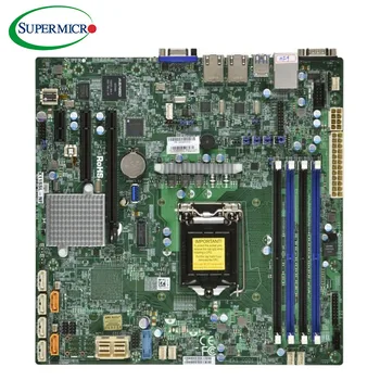 X11SSL-NF ЗА процесора Supermicro 7-то поколение LGA-1151 ПИН C232 DDR4-2400MHZ Добре тестван преди да изпратите