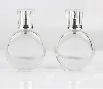 Преносим парфюм от прозрачно стъкло с Обем 25 ML СЪС спрей за един ароматизиране Mist Спрей Флакони за Многократна употреба Празен Калъф за парфюми Traveler SN140