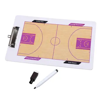 Баскетболни тренерские дъски, които могат да се мажа с помощта на 1 маркер, ръководство за употреба, образователен инструмент, демонстрация на план за играта, маркерная дъска за обучители